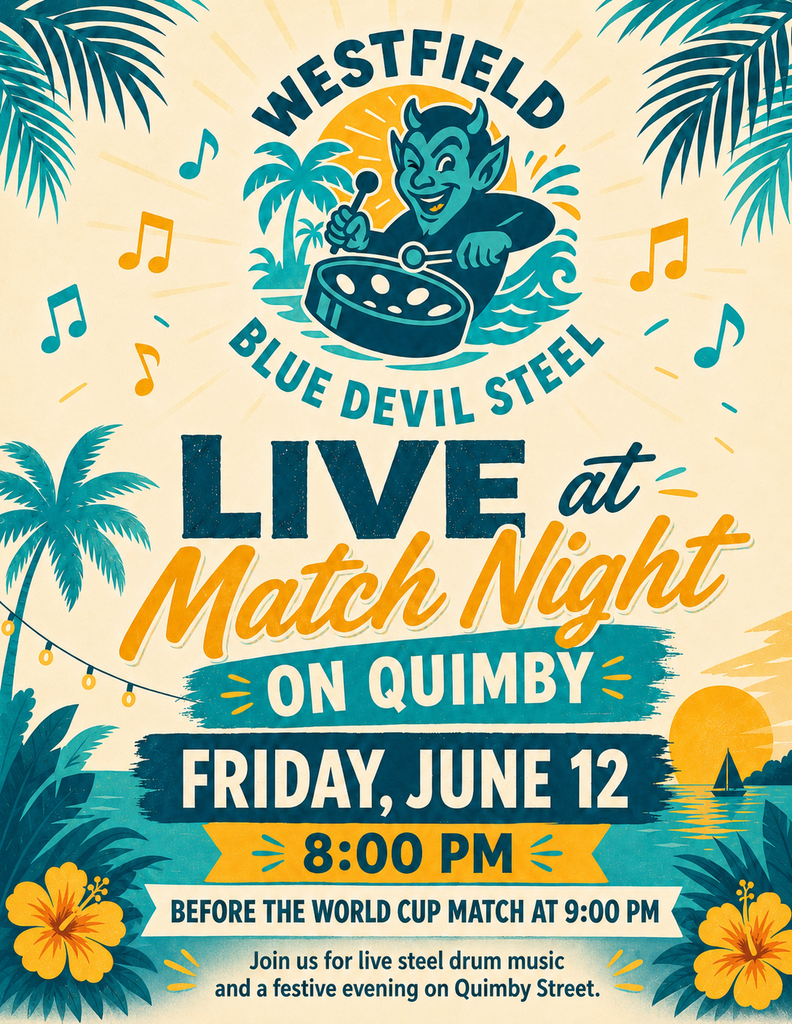 Blue Devil Steel flyer for Match Night