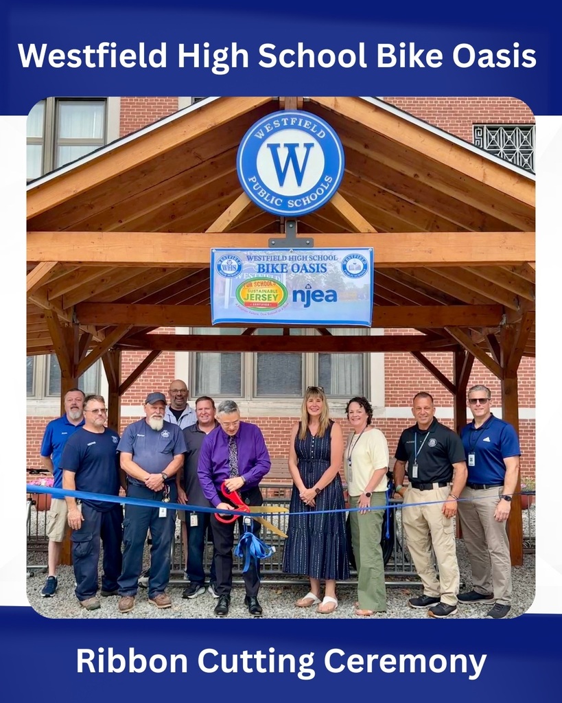 WHS bike oasis ceremony