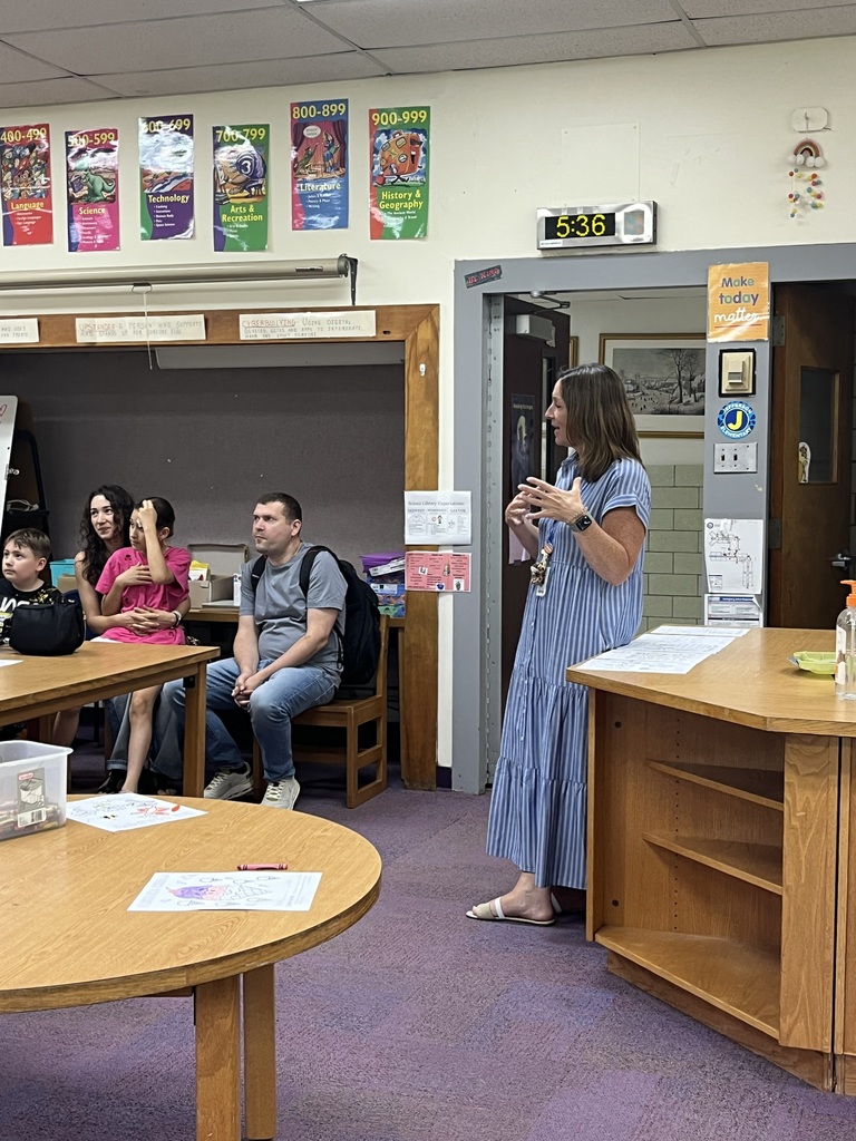 Assistant principal introduces herself and welcomes new families.