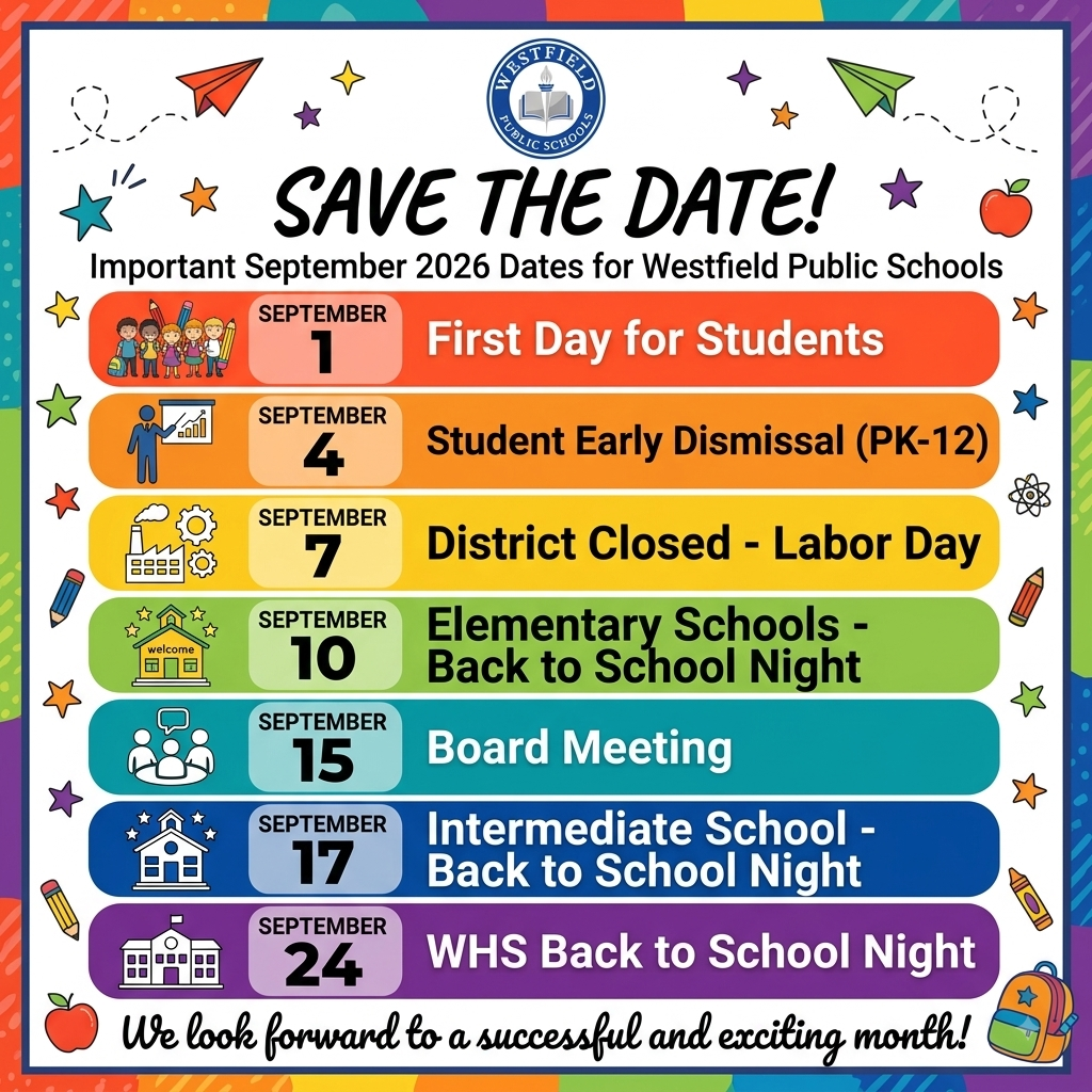 September Save the Date Graphic