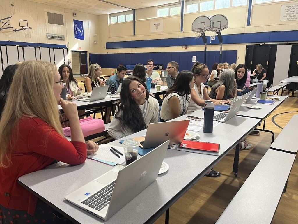 Teachers collaborating
