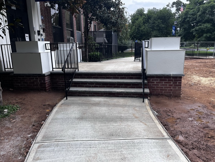 front entrance