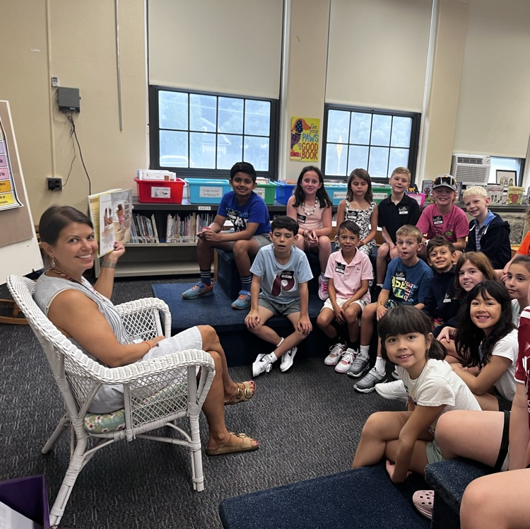students starting their day in classrooms