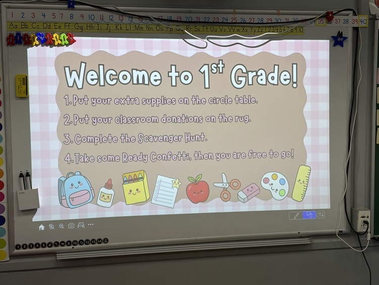 First Grade Meet and Greet
