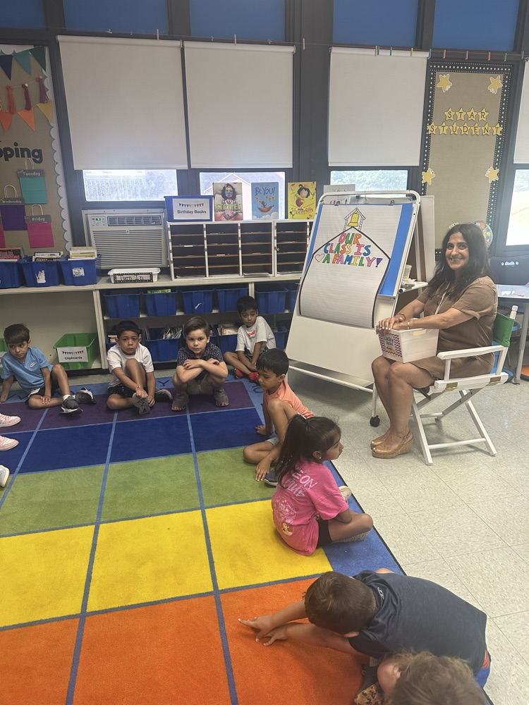 students and teacher