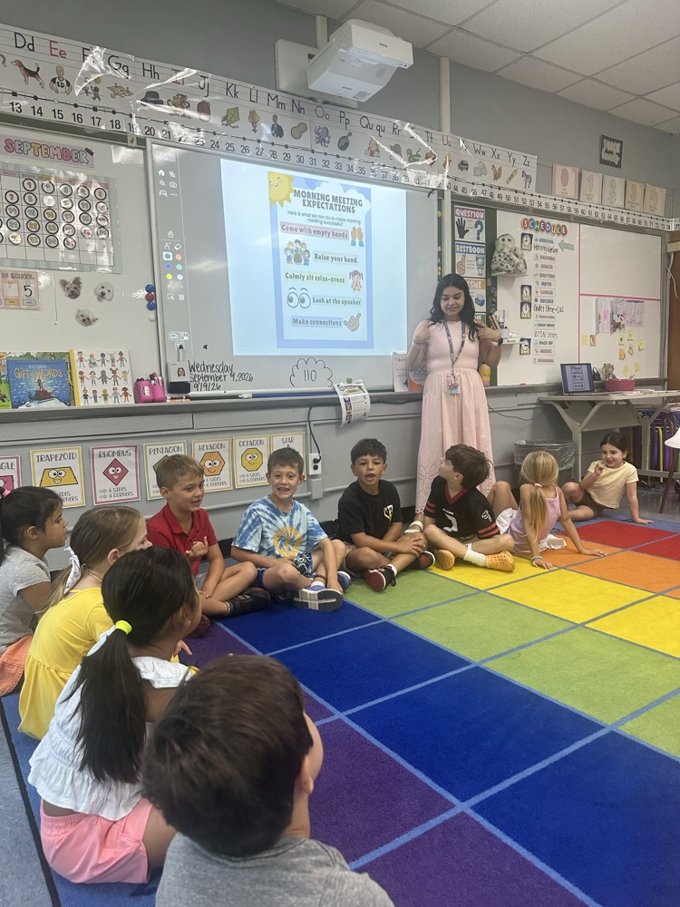 morning meeting in 1F