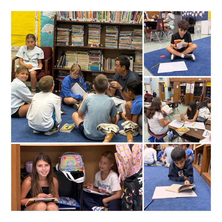 students engage in independent reading and critical thinking