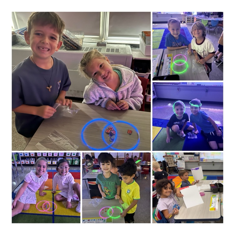 students engaging back to school night activities