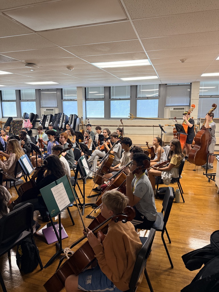 students with string instruments