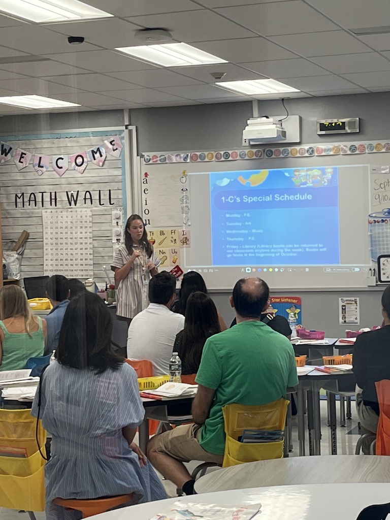 Teacher presentation in the classroom