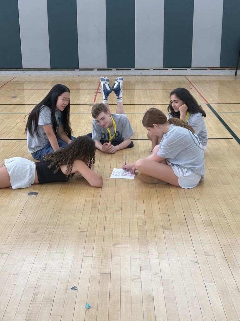 Peer leaders completing leadership activities