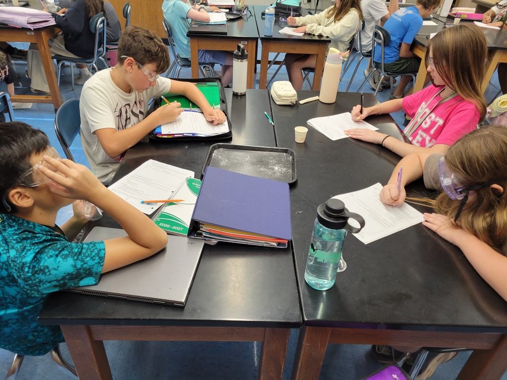 Students at table 