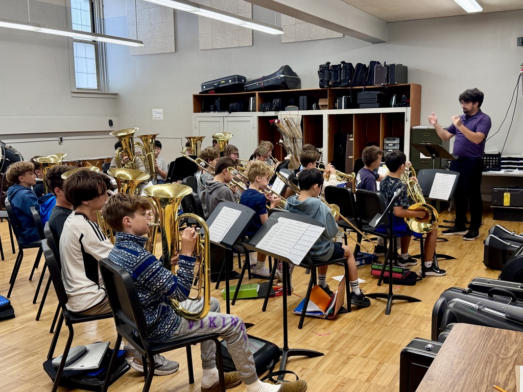 RIS Band students are hard at work and they sound wonderful! Under the direction of Mr. Zeoli, these dedicated young musicians are honing their skills, mastering new pieces, and filling the room with impressive harmony. Stay tuned for an incredible performance ahead!
