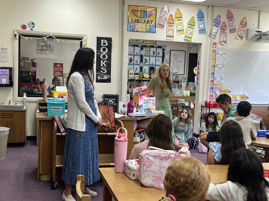 Safety Patrol advisors train the students.