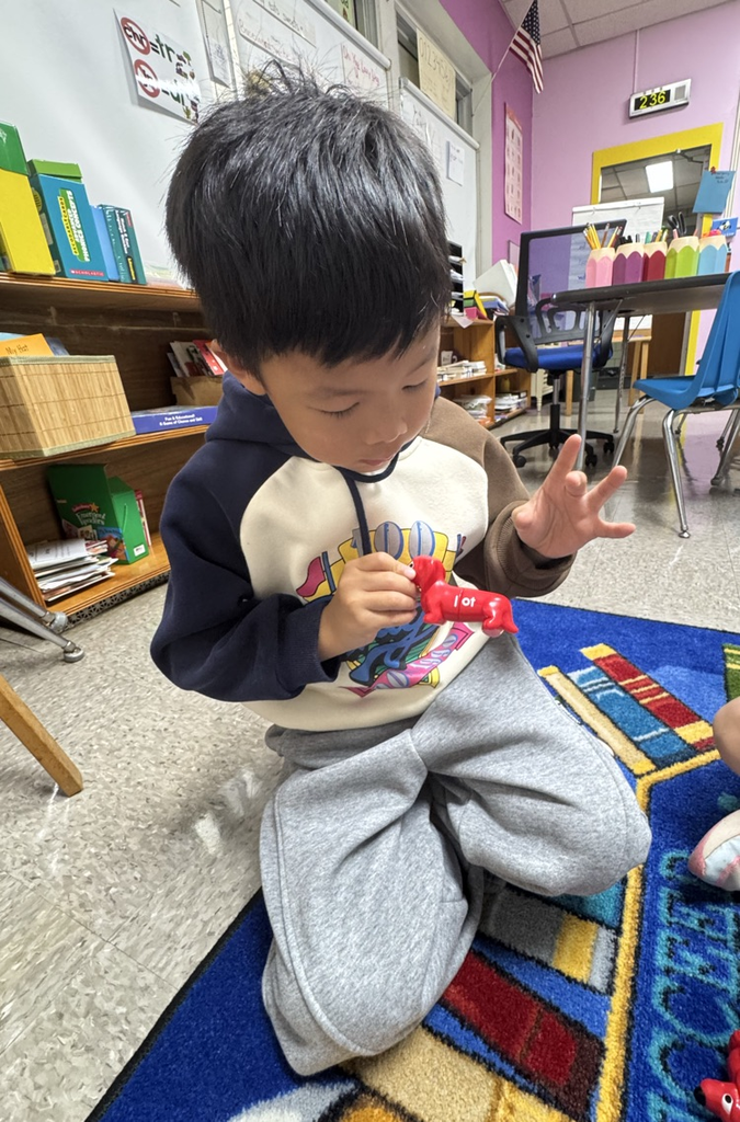 Students play word games