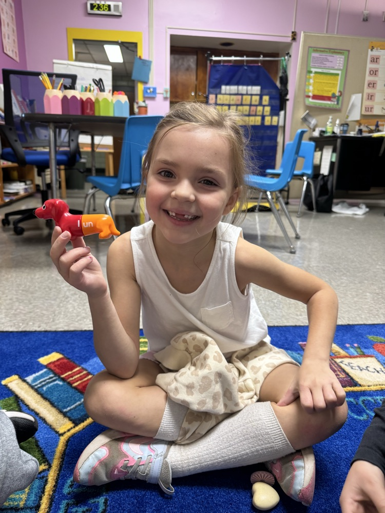 Students play word games