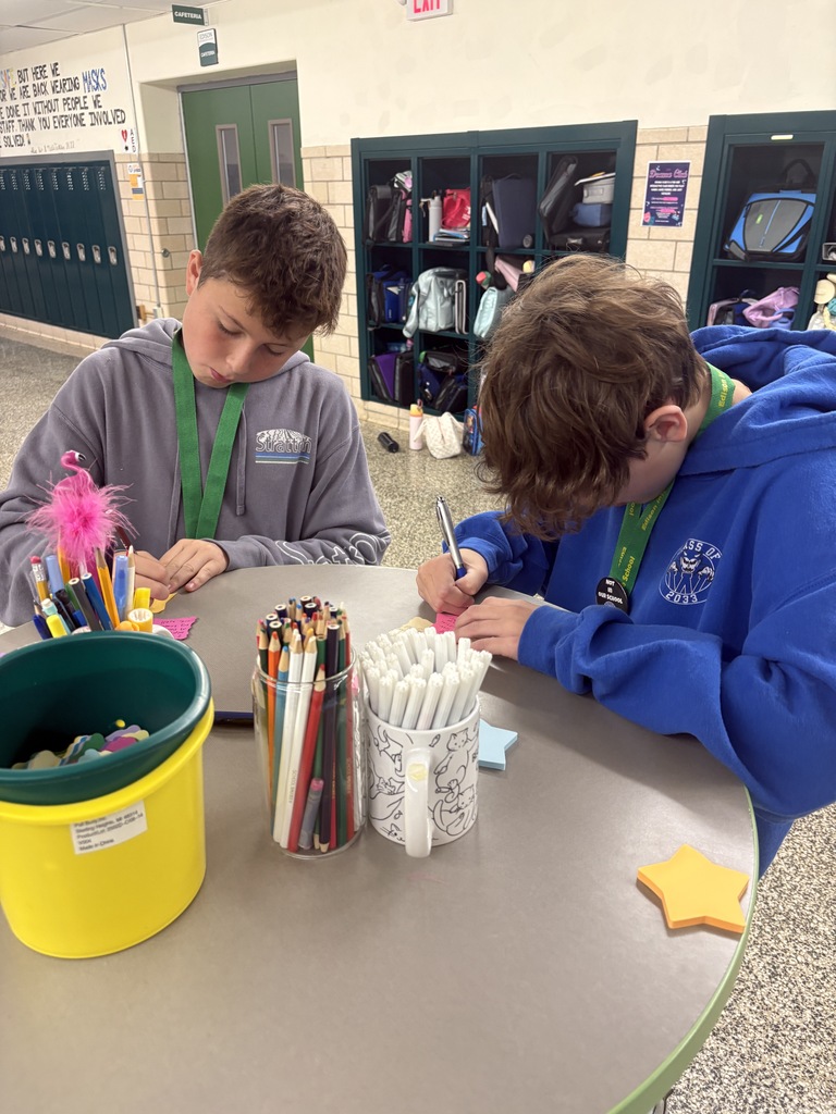 Students participating in Week of Respect activities