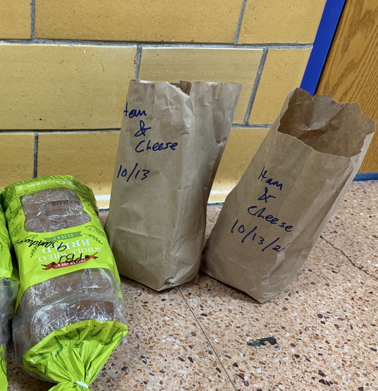 two lunch Tuesday lunch bags and students. 