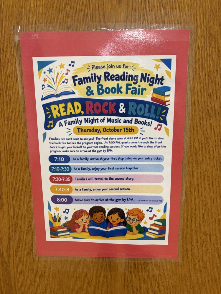 Family reading night