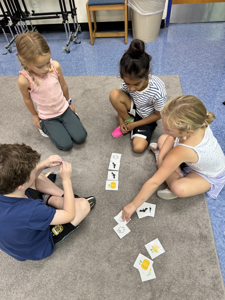 Here are some spooky music activities from Mr. Geyer’s music classes. From composing Halloween rhythms, to dancing to Thriller with LED lights, to playing boomwhackers with our play along songs.