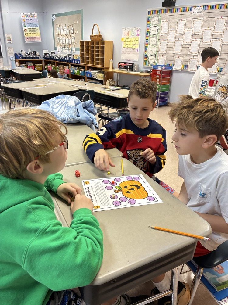 Halloween math games 