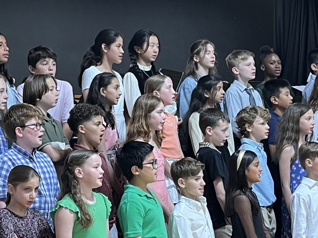 Group of students singing