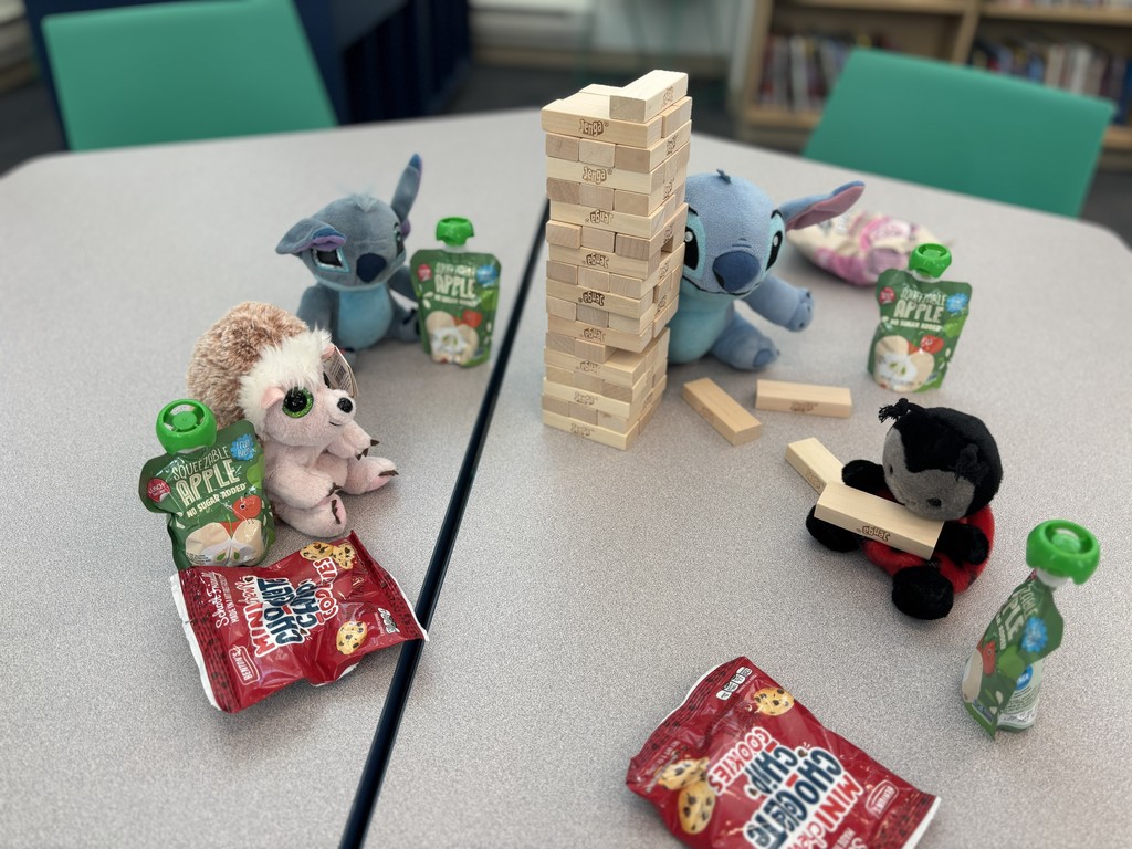Jenga trouble and some snacks!