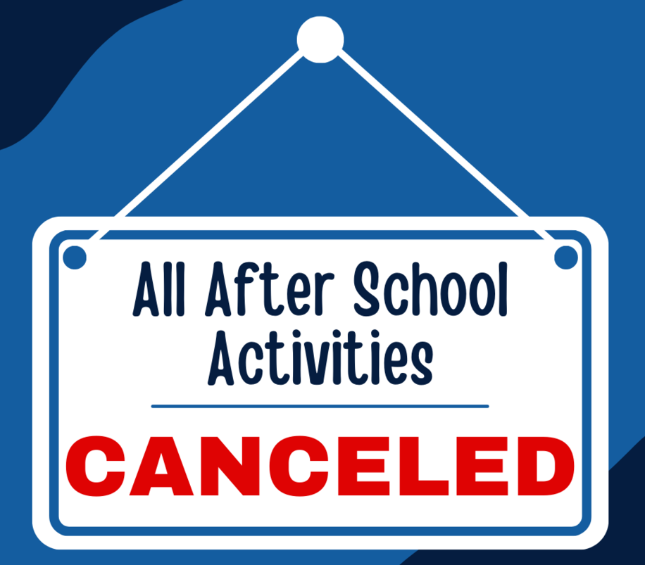 canceled afterschool activities