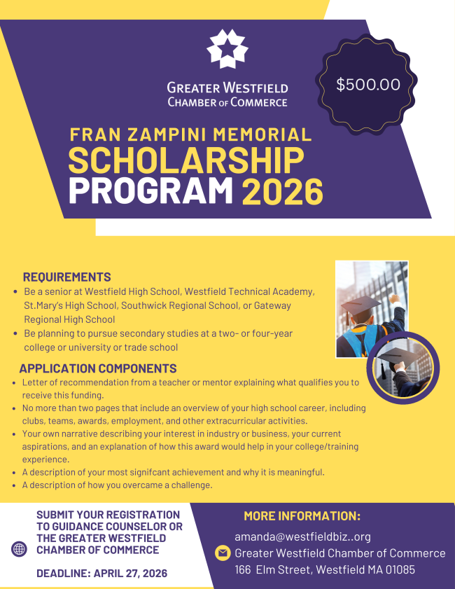 Chamber Scholarship 2026