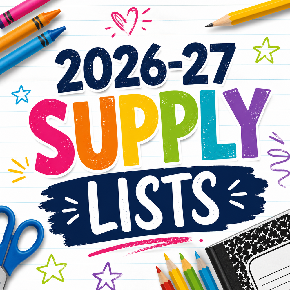 26-27 supply lists