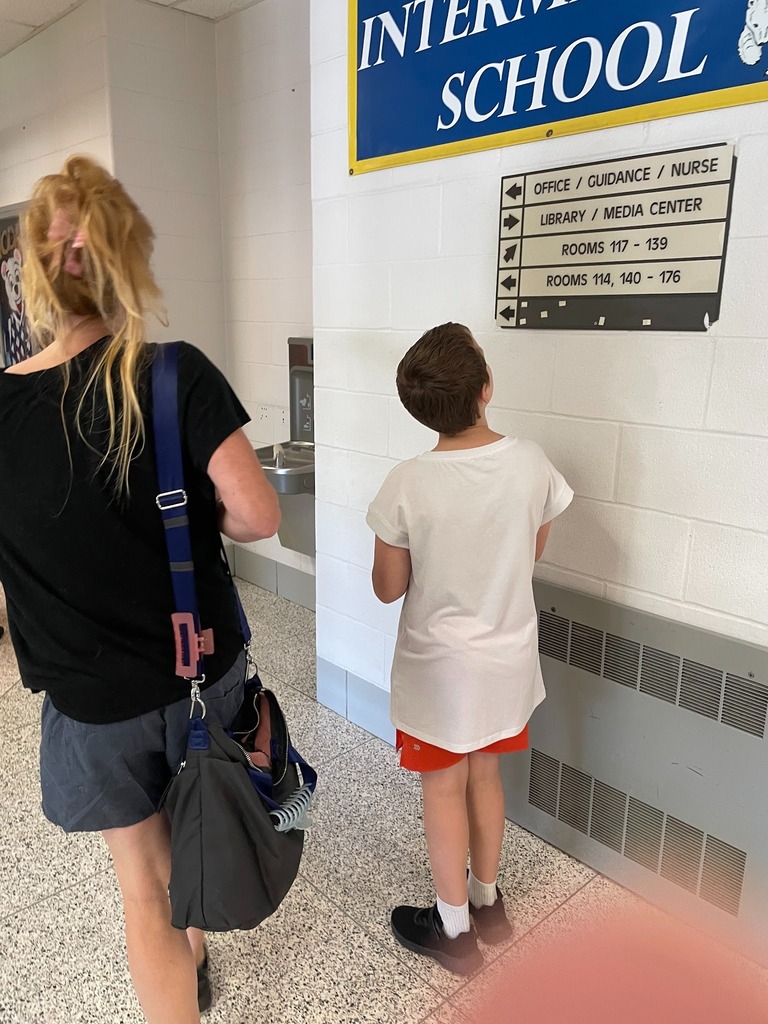 Students walking in