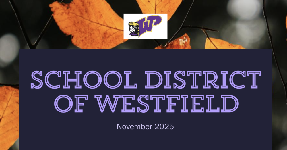 November Newsletter - School District of Westfield