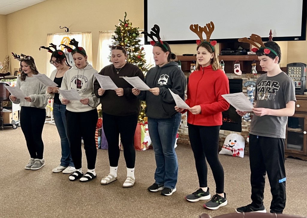 Student council visits Lily Meadows