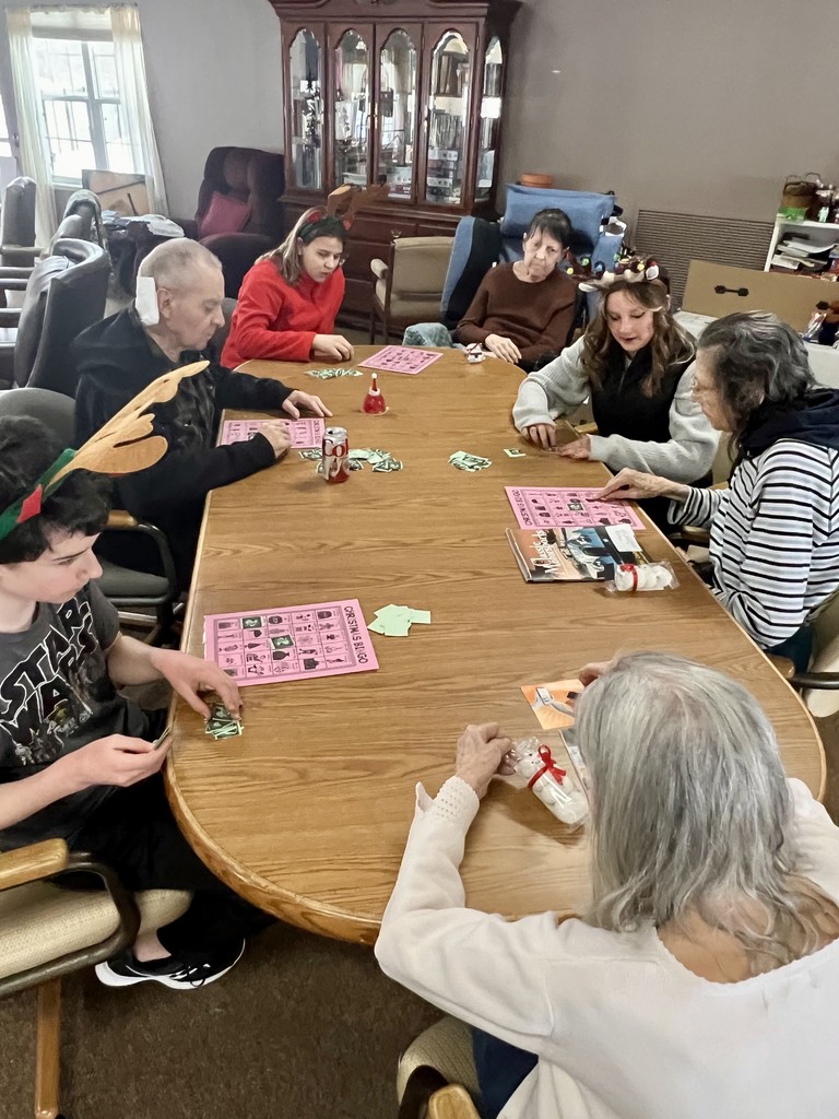 Student council visits Lily Meadows