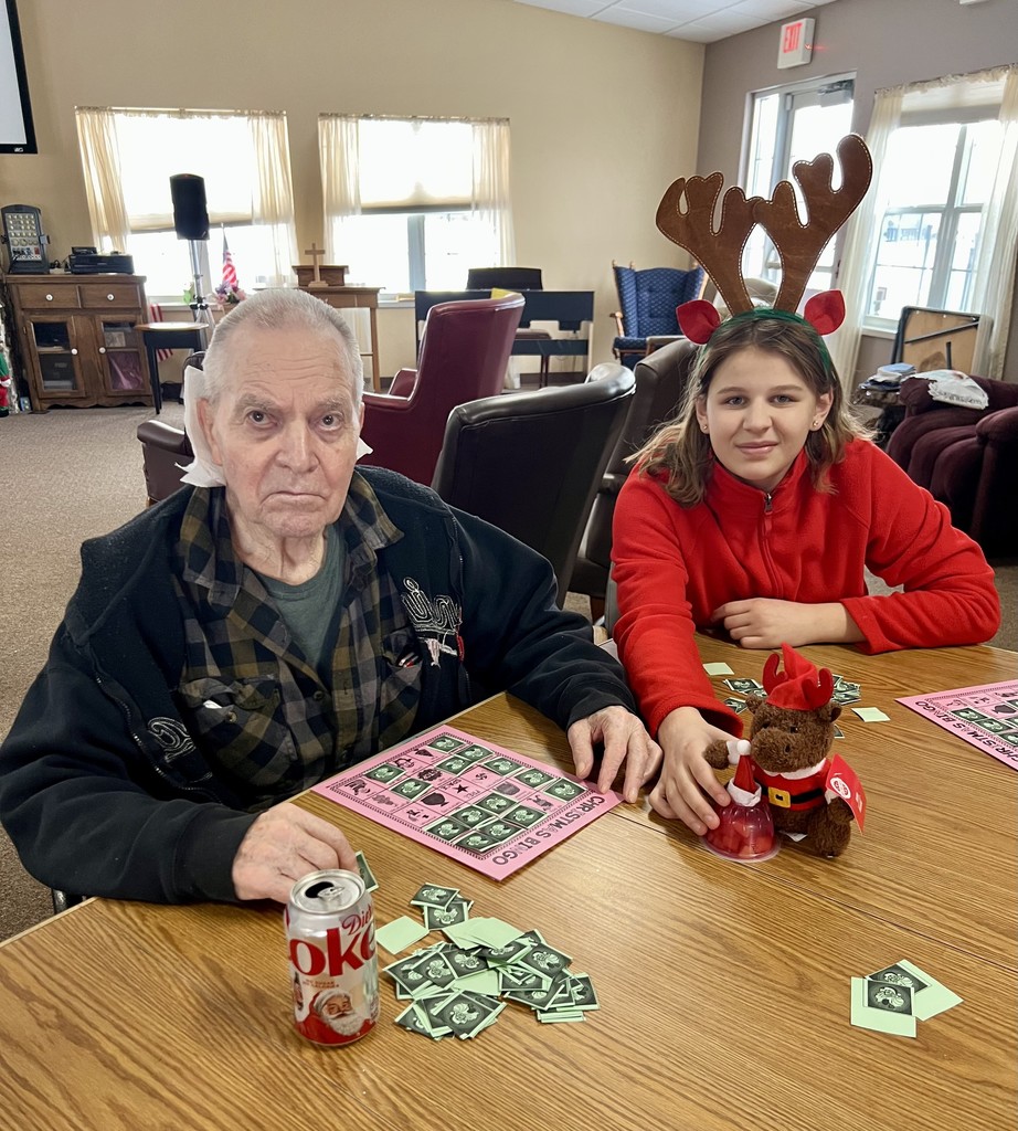 Student council visits Lily Meadows