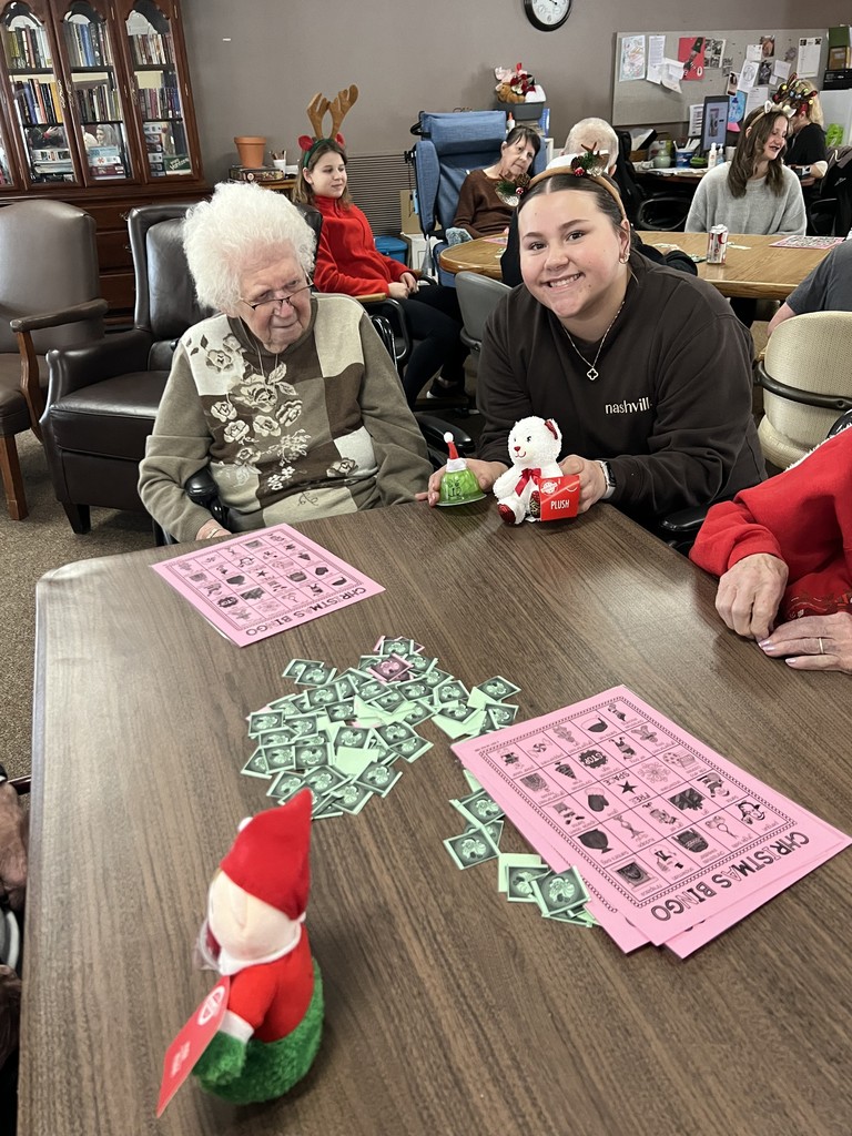 Student council visits Lily Meadows