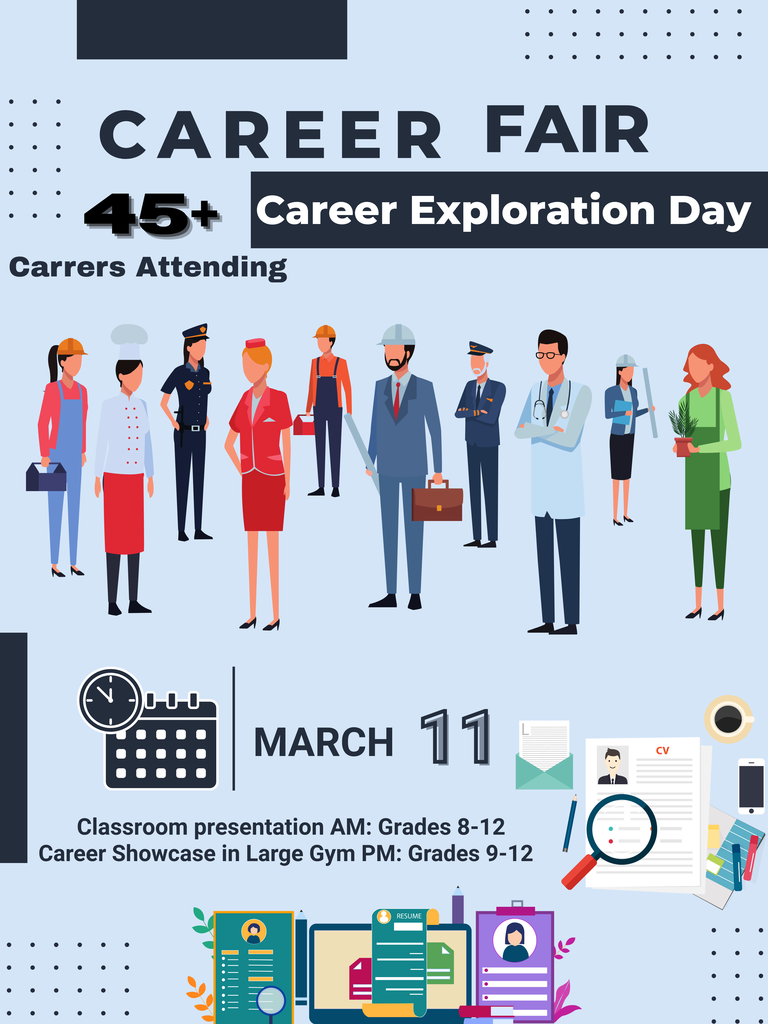 Career Day on March 10th