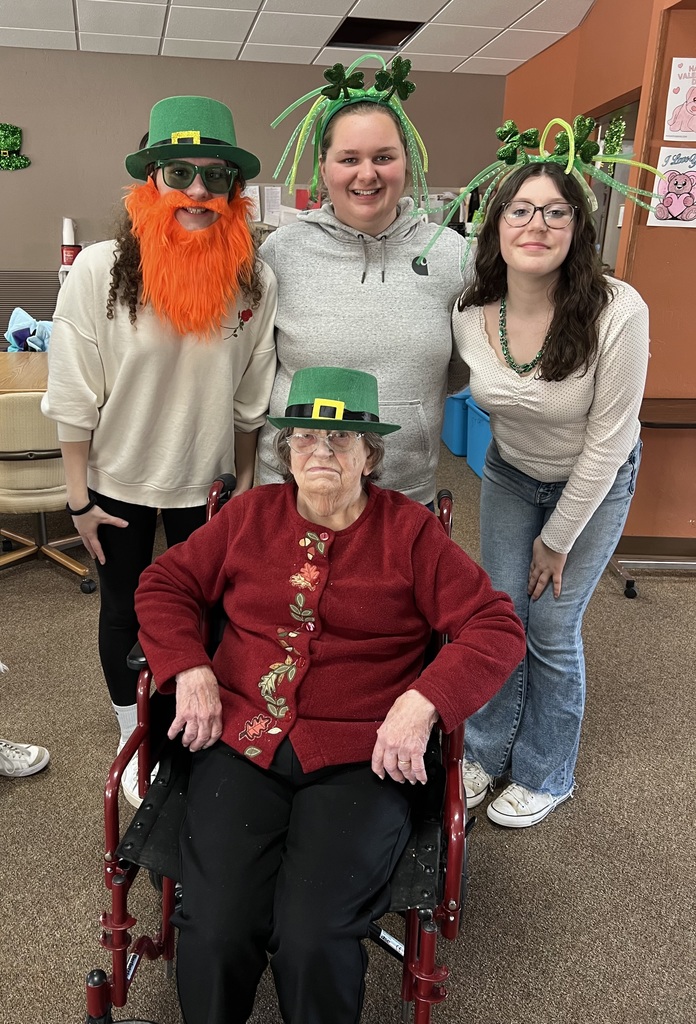 Student council visits Lily Meadows