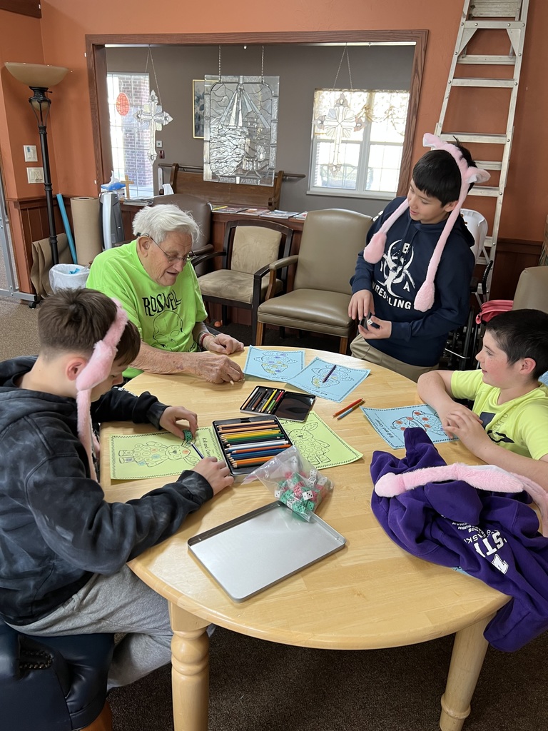 Student council visits Lily Meadows