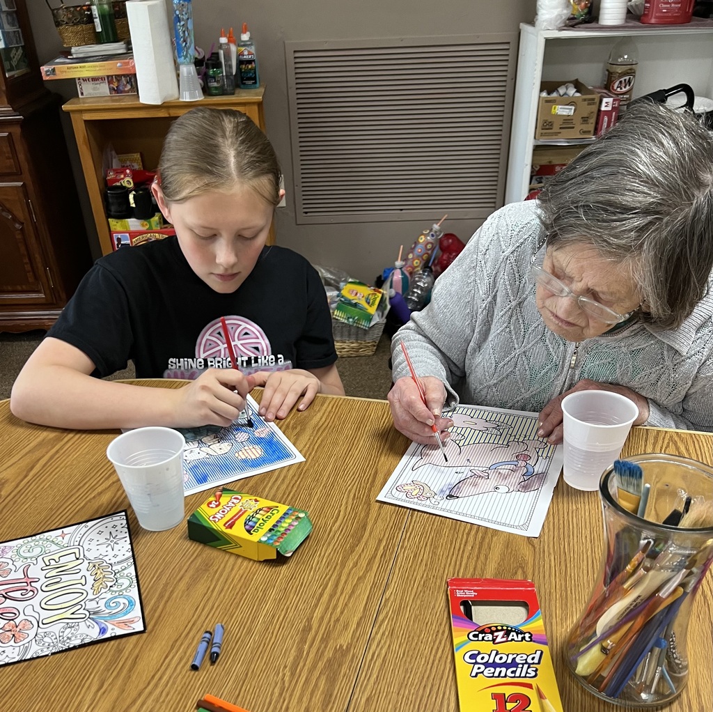 Student council visits Lily Meadows