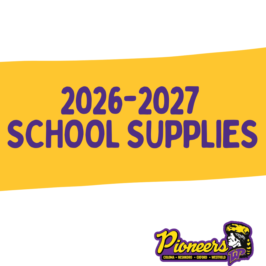 2026-2027 School Supplies