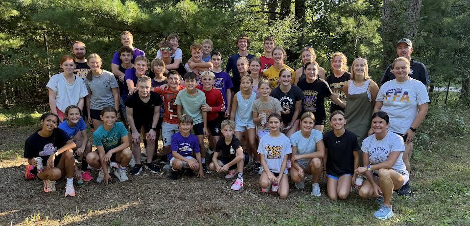 Group picture of Cross Country Team