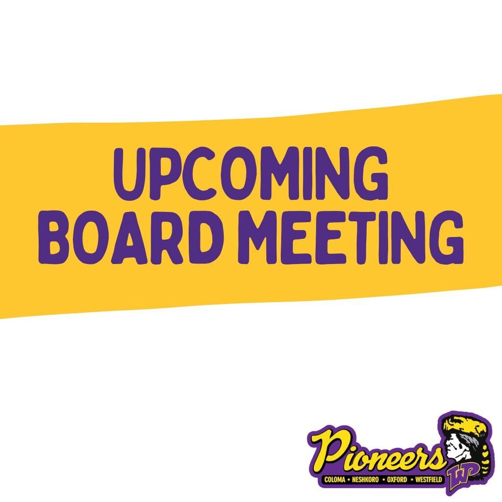 Regular Board Meeting Wednesday, October 21 6:00pm – 7:00pm