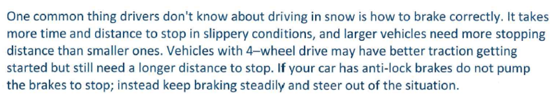 driving safety tips