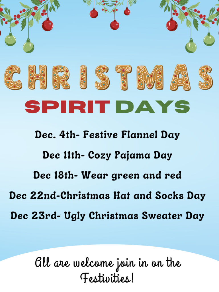 xmas Spirit days