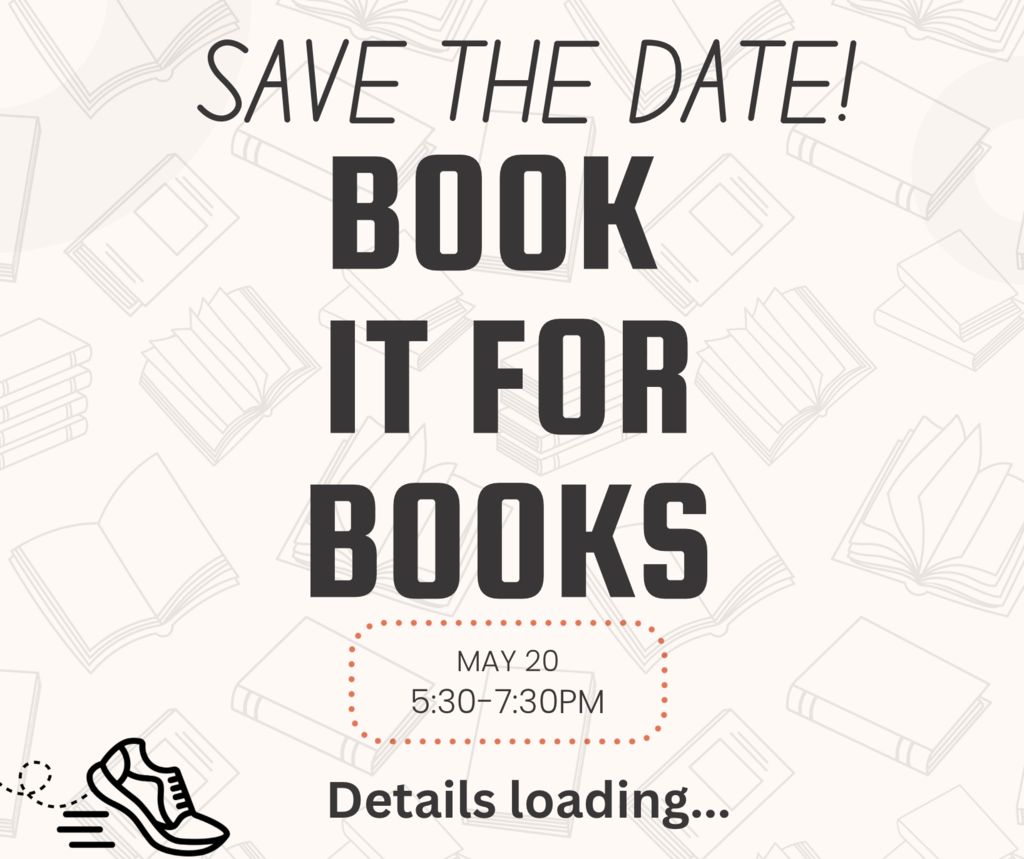 Book It For Books - May 20