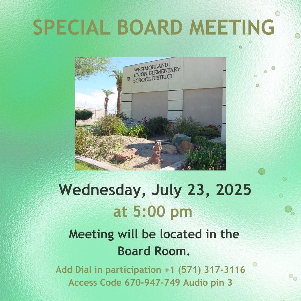 English Special Board Meeting