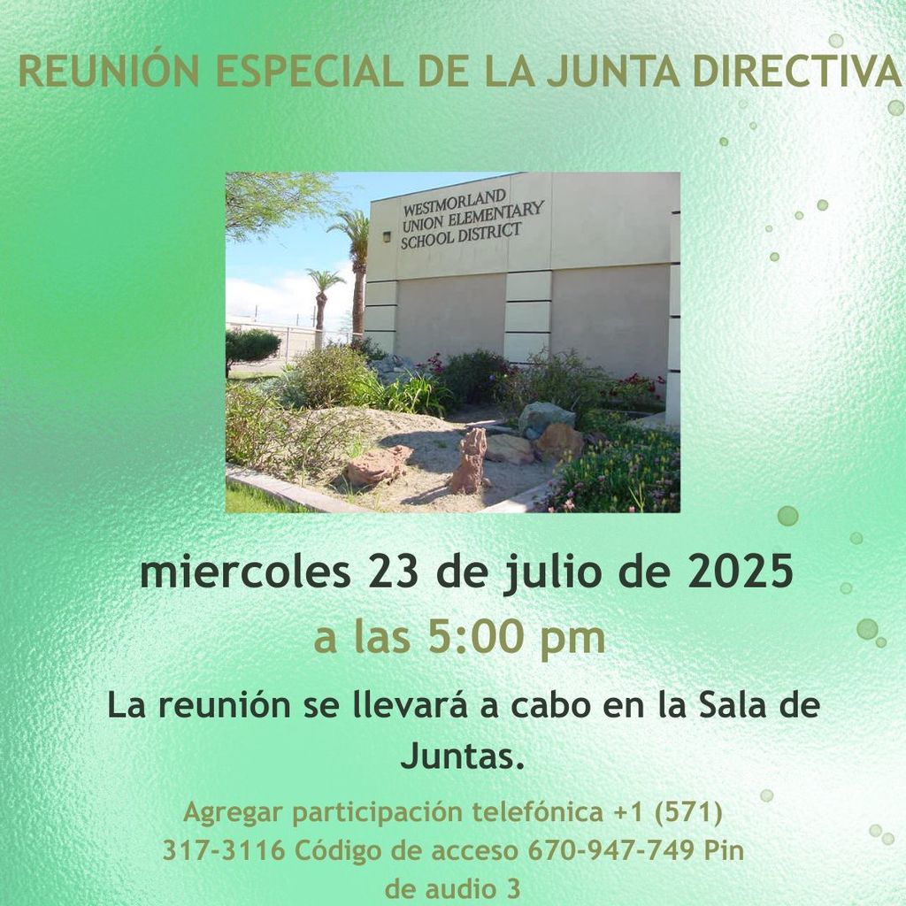 Spanish Special Board Meeting