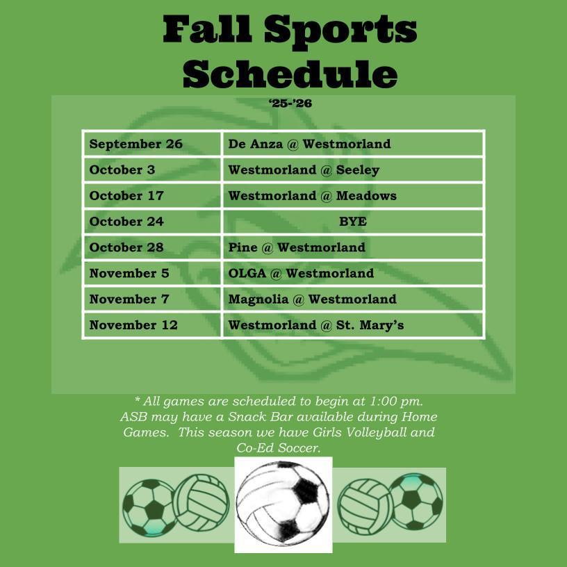 schedule