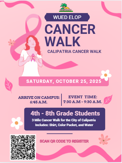 Cancer Walk Flyer